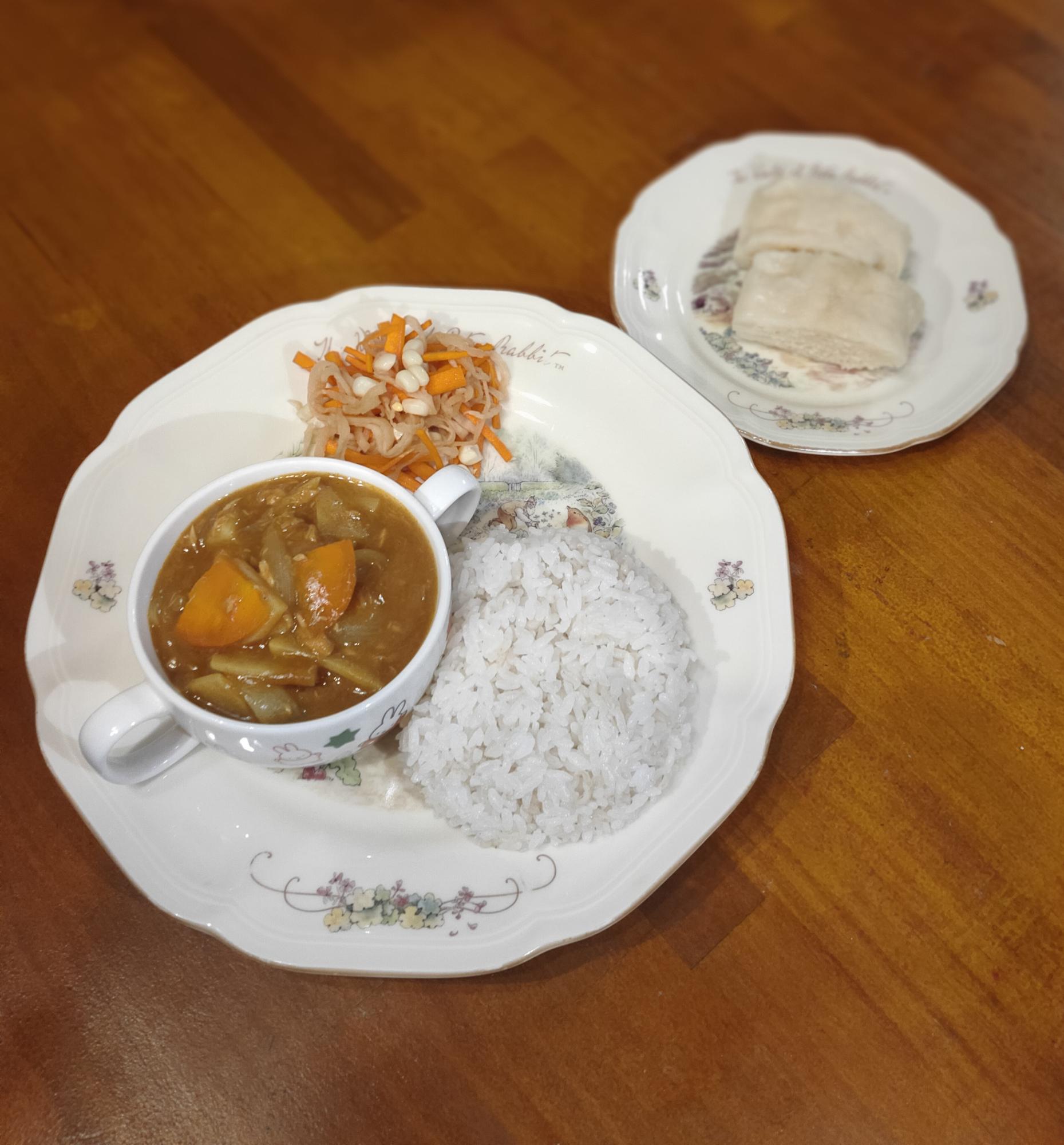 完成した料理