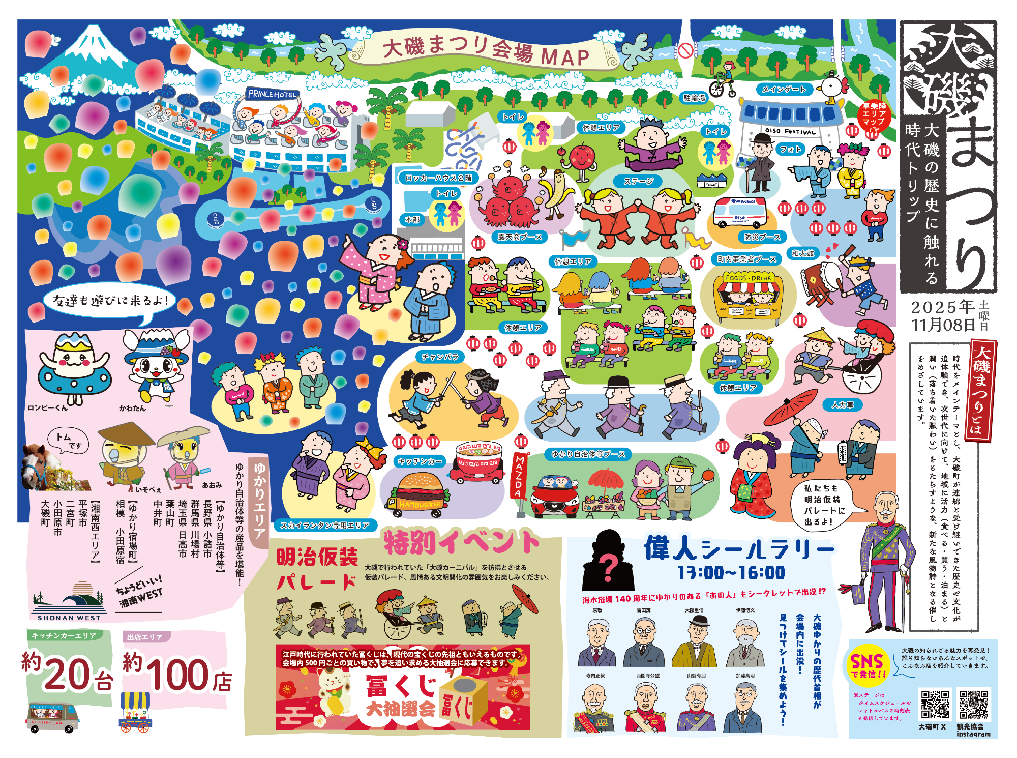 大磯まつり会場2025