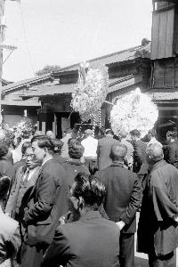 昭和32年4月8日飯田次郎議員葬儀