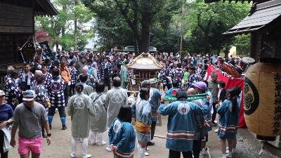 令和7年高来境内の様子