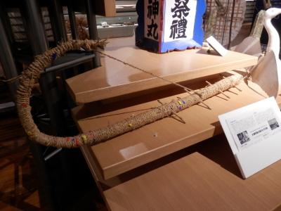 竹神輿の模型