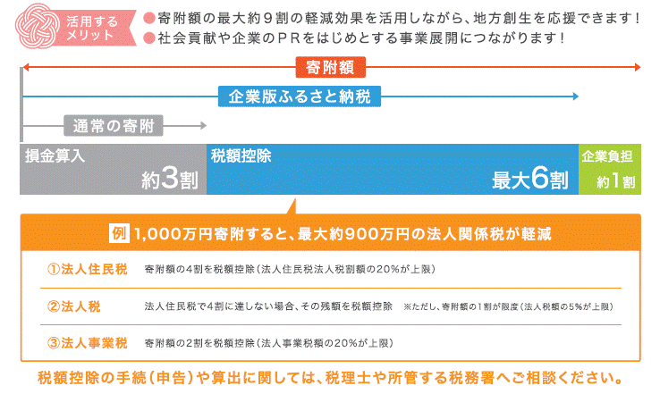 企業版ふるさと納税概要