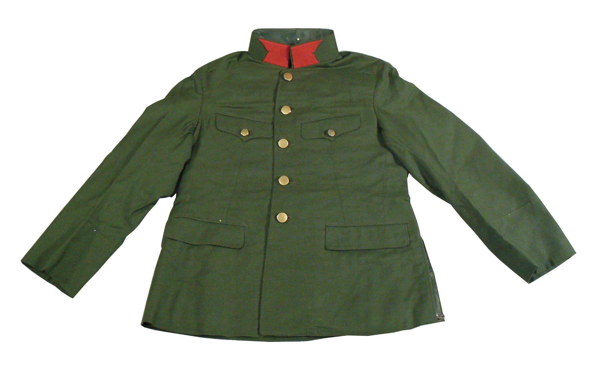 明治45年（1912）制式下士卒用の軍服