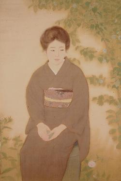 婦女座像（青梅）