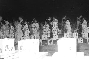 昭和29年8月17日流灯会N10413
