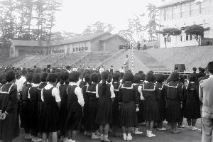 昭和31年10月二宮君壮行会