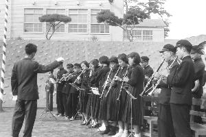 昭和31年10月二宮君壮行会