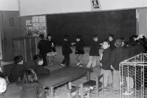 昭和32年幼稚園児童