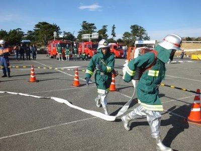 ホース背負器による延長