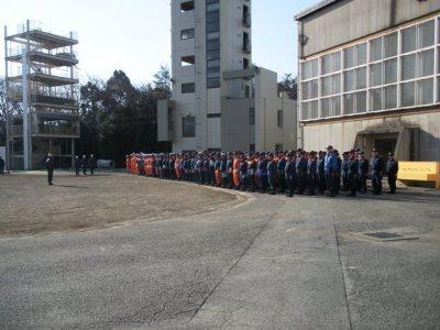 神奈川県隊出発式の様子の画像
