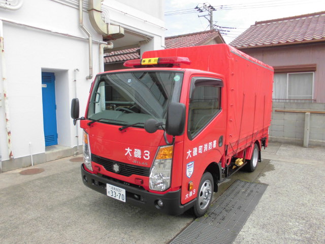 防災資機材車