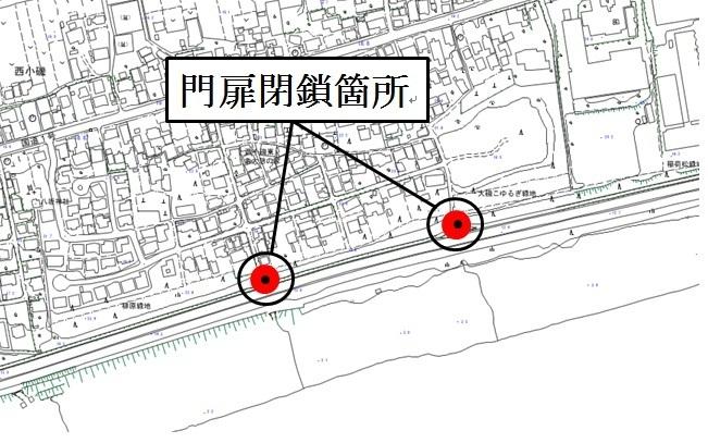 門扉位置図３